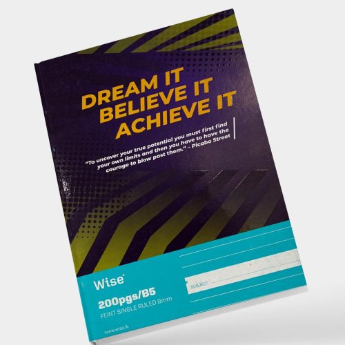 WISE B5 200 PGS SINGLE RULED