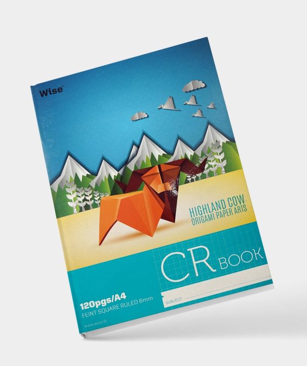 WISE CR 120PGS SQURE RULED