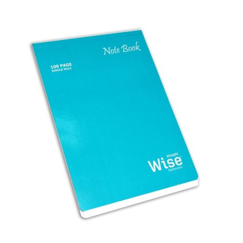 WISE LARGE NOTE BOOK SINGLE RULE