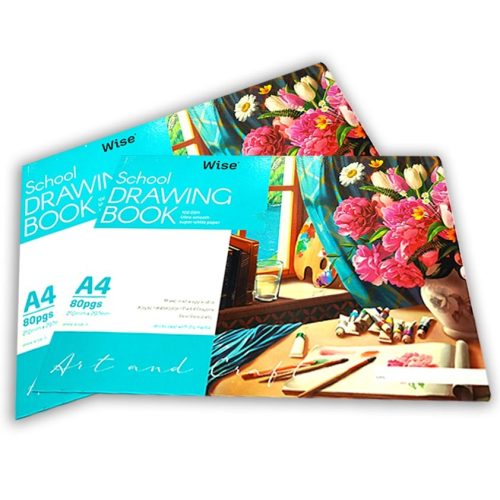 WISE A4 80 PGS DRAWING BOOK