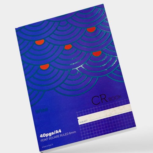 WISE CR 40PGS SQURE RULED