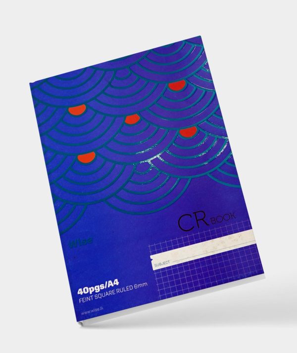 WISE CR 40PGS SQURE RULED